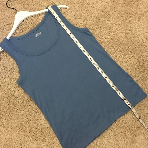 Northern Reflections Sky Blue Cotton Tank Top - Picture 10 of 10
